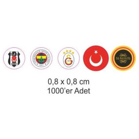 Sobe Reklam Normal Kesimli Damla Etiketler