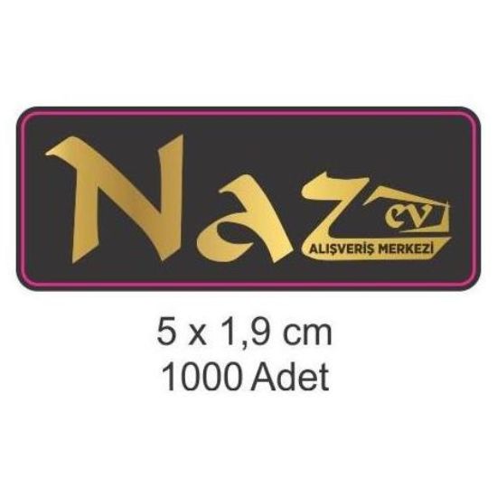 Sobe Reklam Normal Kesimli Damla Etiketler