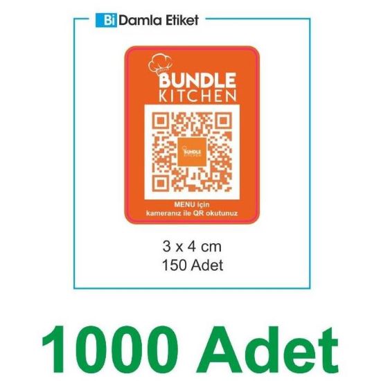 Sobe Reklam Normal Kesimli Damla Etiketler