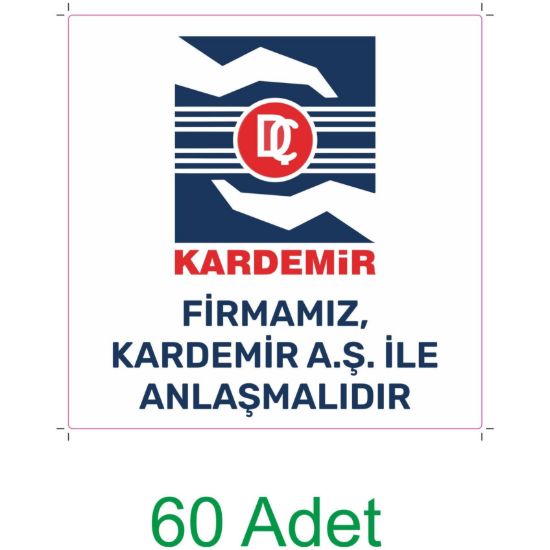 Sobe Reklam Normal Kesimli Damla Etiketler