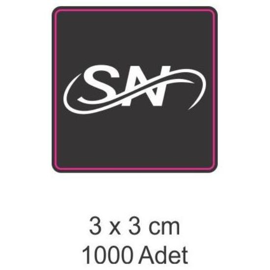 Sobe Reklam Normal Kesimli Damla Etiketler