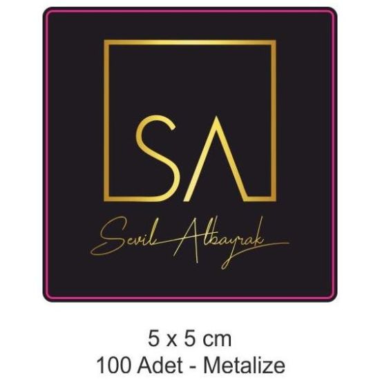 Sobe Reklam Normal Kesimli Damla Etiketler