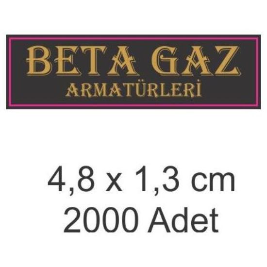 Sobe Reklam Normal Kesimli Damla Etiketler