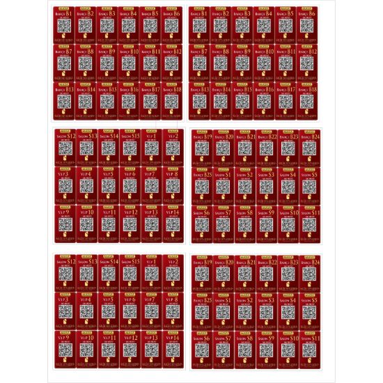 Sobe Reklam Normal Kesimli Damla Etiketler