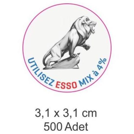 Sobe Reklam Normal Kesimli Damla Etiketler