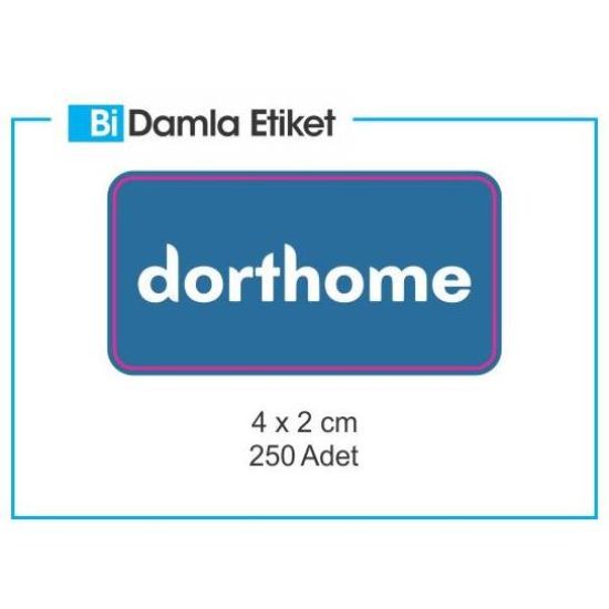 Sobe Reklam Normal Kesimli Damla Etiketler