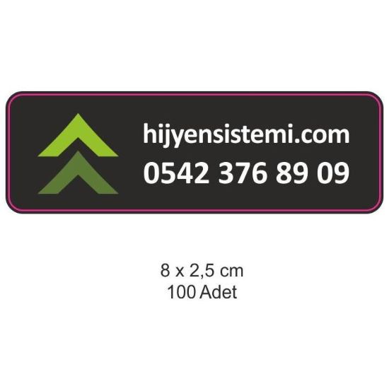 Sobe Reklam Normal Kesimli Damla Etiketler