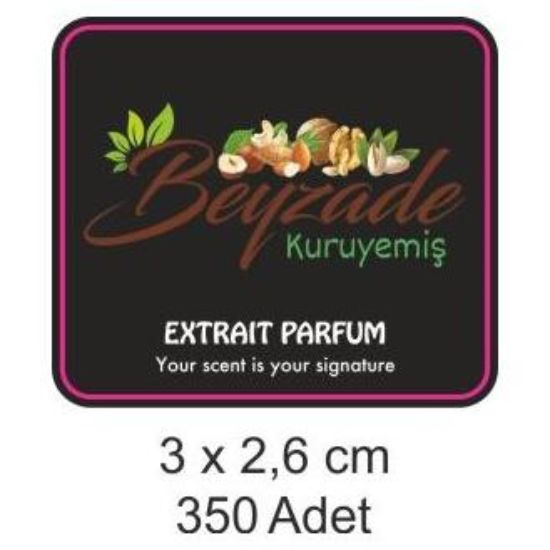 Sobe Reklam Normal Kesimli Damla Etiketler