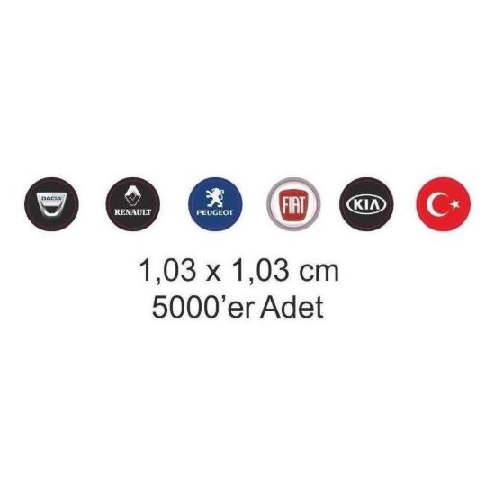 Sobe Reklam Normal Kesimli Damla Etiketler