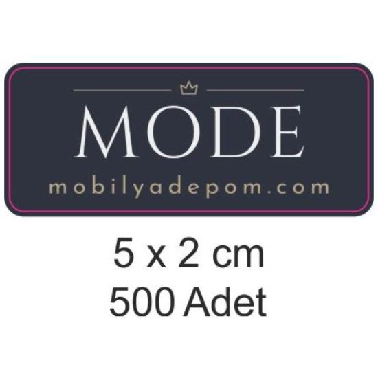 Sobe Reklam Normal Kesimli Damla Etiketler