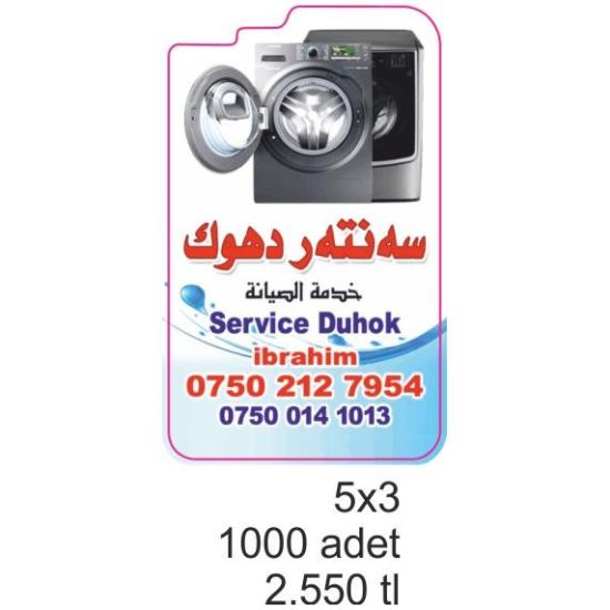 Sobe Reklam Normal Kesimli Damla Etiketler