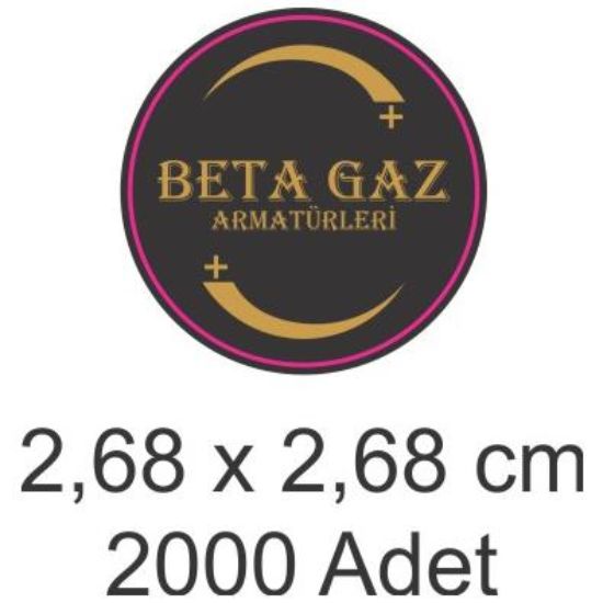 Sobe Reklam Normal Kesimli Damla Etiketler