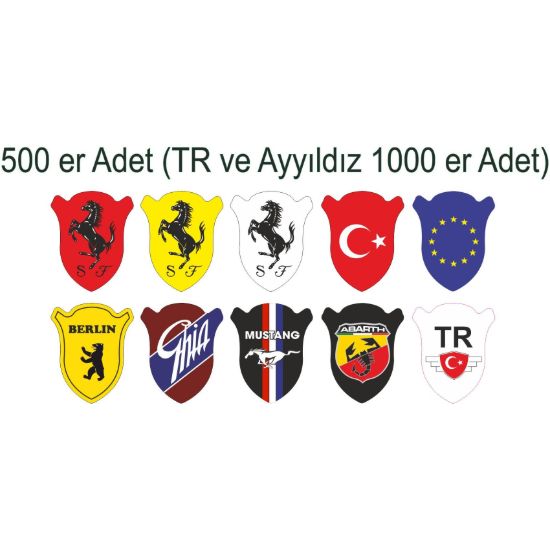 Sobe Reklam Normal Kesimli Damla Etiketler