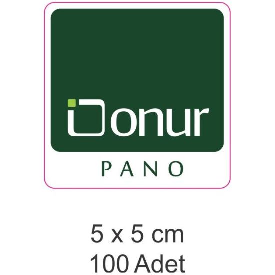 Sobe Reklam Normal Kesimli Damla Etiketler
