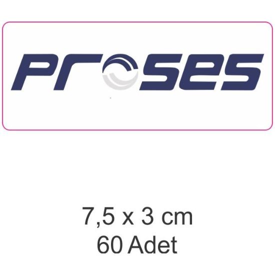 Sobe Reklam Normal Kesimli Damla Etiketler