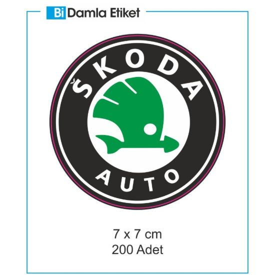 Sobe Reklam Normal Kesimli Damla Etiketler