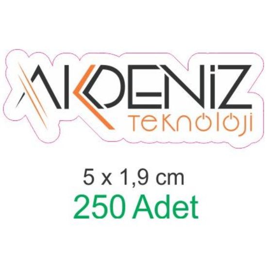 Sobe Reklam Normal Kesimli Damla Etiketler