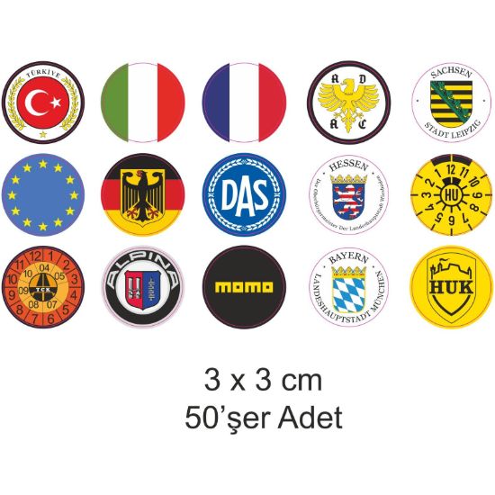 Sobe Reklam Normal Kesimli Damla Etiketler