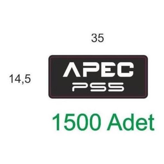 Sobe Reklam Normal Kesimli Damla Etiketler