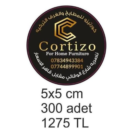 Sobe Reklam Normal Kesimli Damla Etiketler