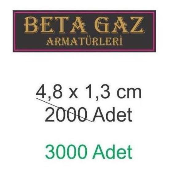 Sobe Reklam Normal Kesimli Damla Etiketler