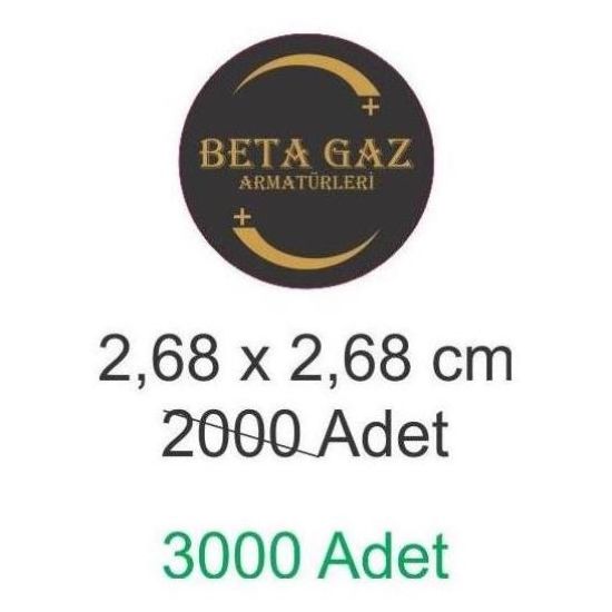 Sobe Reklam Normal Kesimli Damla Etiketler