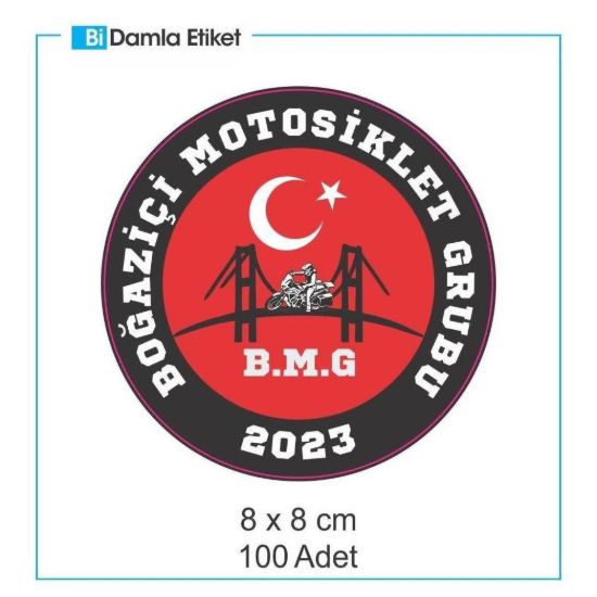 Sobe Reklam Normal Kesimli Damla Etiketler