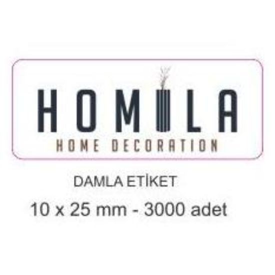 Sobe Reklam Normal Kesimli Damla Etiketler