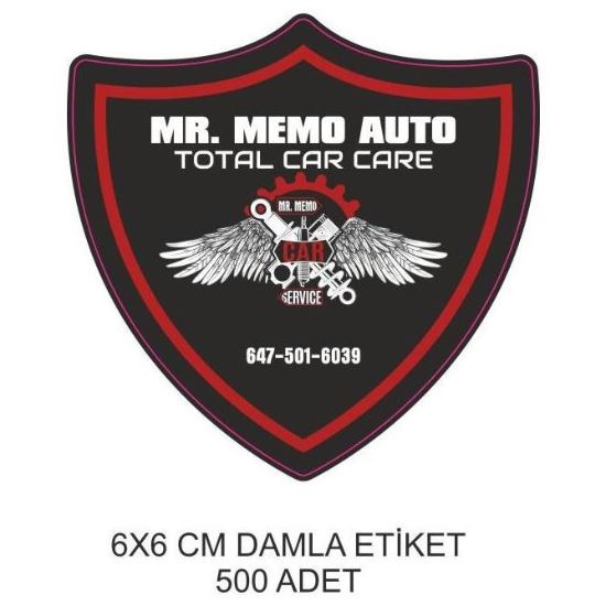 Sobe Reklam Normal Kesimli Damla Etiketler