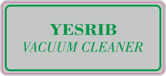 Yesrib 70 x 32 mm ebatında PVC Opak (Beyaz) Düz Kesimli Damla Etiket resmi