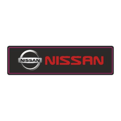 NISSAN En (mm): 64 Boy (mm): 16 Folyo Türü: PVC Opak Folyo Baskı Türü: EcoSolvent CMYK BASKI resmi