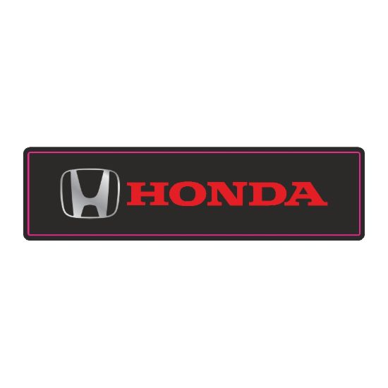 HONDA En (mm): 64 Boy (mm): 16 Folyo Türü: PVC Opak Folyo Baskı Türü: EcoSolvent CMYK BASKI resmi