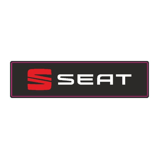 SEAT En (mm): 64 Boy (mm): 16 Folyo Türü: PVC Opak Folyo Baskı Türü: EcoSolvent CMYK BASKI resmi