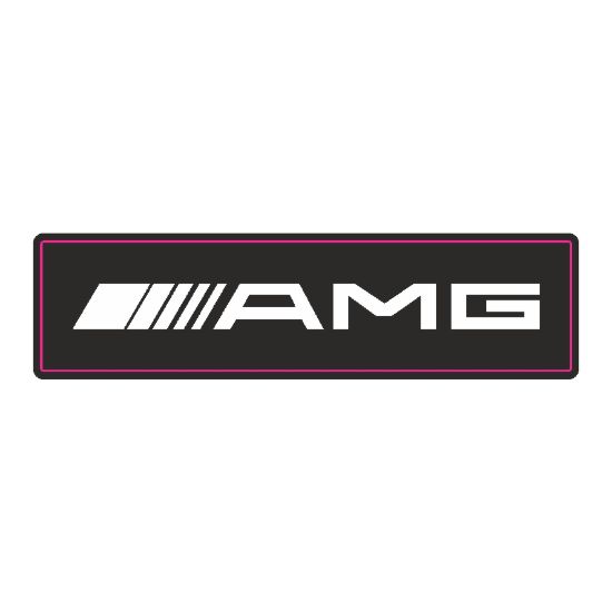 AMG En (mm): 64 Boy (mm): 16 Folyo Türü: PVC Opak Folyo Baskı Türü: EcoSolvent CMYK BASKI resmi