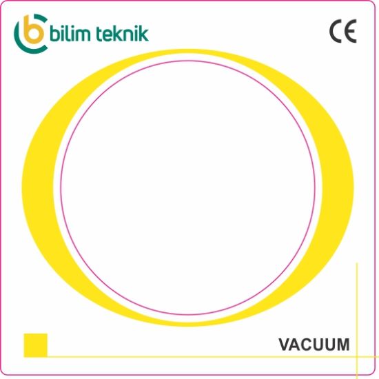 Vacuum Dış 70 x 70 mm, İç Çap 47,5 mm En (mm): 70 Boy (mm): 70 Folyo Türü: PVC Opak Folyo Baskı Türü: EcoSolvent CMYK BASKI resmi