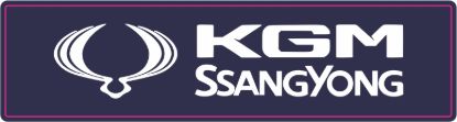 KGM SSANYONG En (mm): 64 Boy (mm): 16 Folyo Türü: PVC Opak Folyo Baskı Türü: EcoSolvent CMYK BASKI resmi