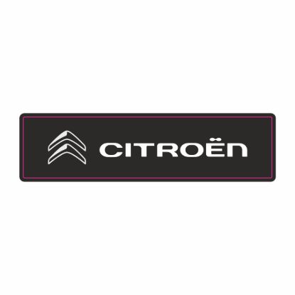CITROEN En (mm): 64 Boy (mm): 16 Folyo Türü: PVC Opak Folyo Baskı Türü: EcoSolvent CMYK BASKI resmi