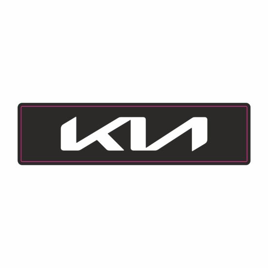 KIA En (mm): 64 Boy (mm): 16 Folyo Türü: PVC Opak Folyo Baskı Türü: EcoSolvent CMYK BASKI resmi