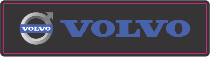 Volvo En (mm): 64 Boy (mm): 16 Folyo Türü: PVC Opak Folyo Baskı Türü: EcoSolvent CMYK BASKI resmi